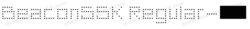 BeaconSSK Regular字体转换